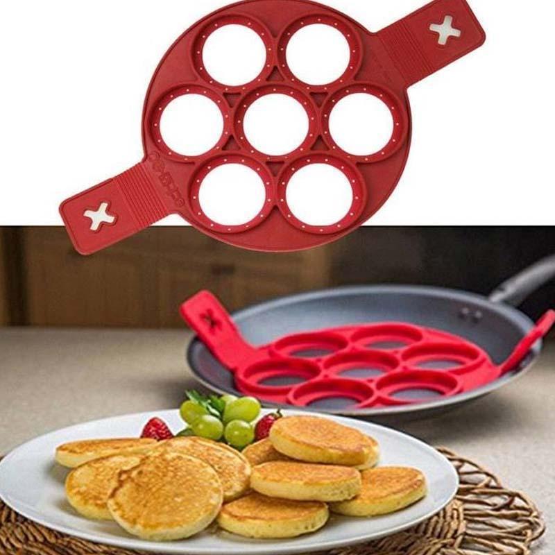 Moule à omelette en silicone pour micro-ondes, moule à omelettes, moule à  œufs rapide, outil de cuisson à la maison, déjeuner, dîner, cuisson vapeur  antiadhésive (rouge) : : Maison