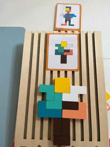 Puzzle Tetris Éducatif en Bois photo review